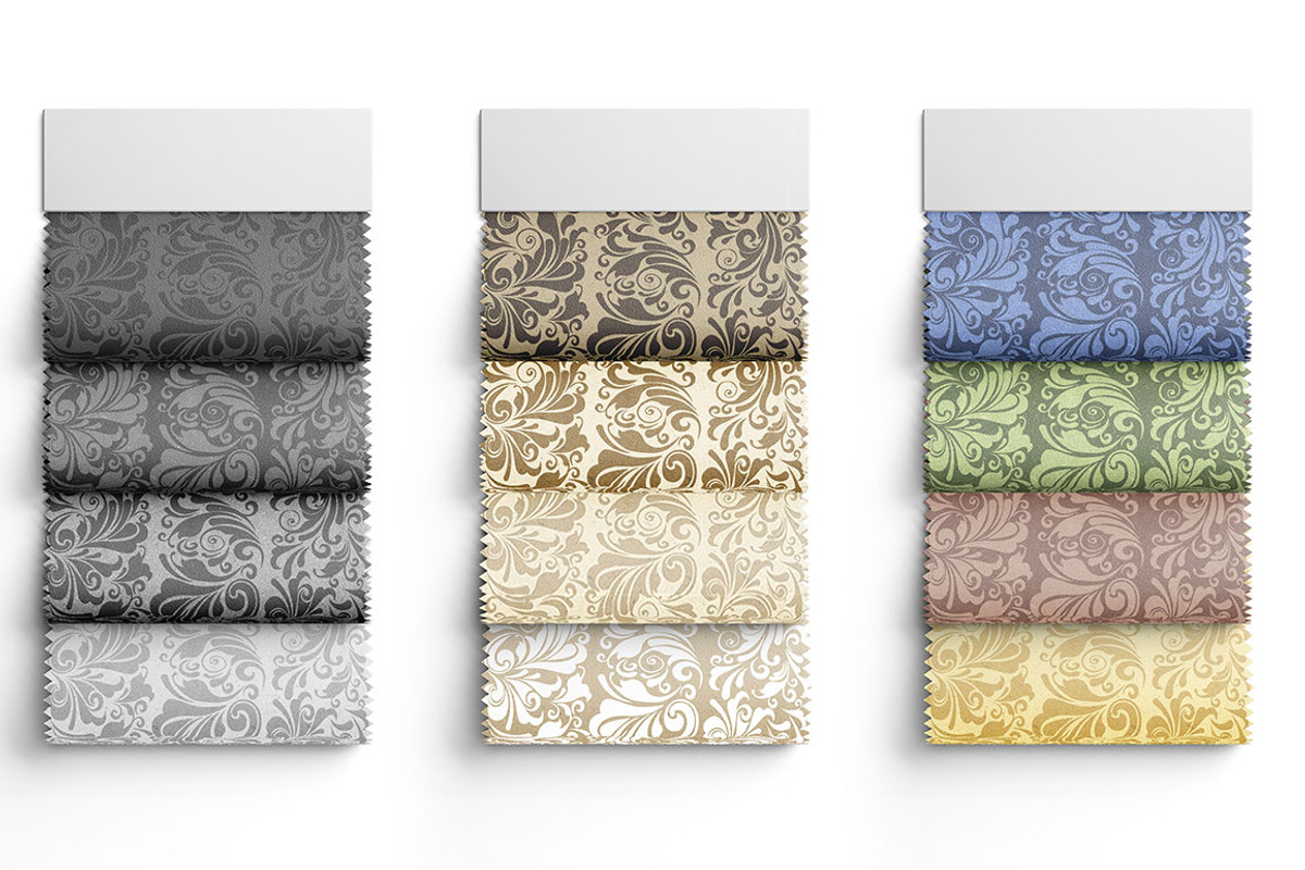 Ornate Baroque Damask Pattern., a Decorative Illustration by EireenBel (Photo 6 of 8)