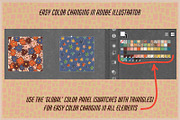 Retro patterns set, a Pattern Graphic by Paper Cherry (Thumbnail 7 of 13)