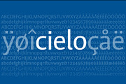 Cielo Font Family - in Opentype, a Sans Serif Font by Wilton Foundry (Thumbnail 3 of 5)
