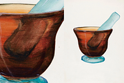 400+ Antique Furniture Kitchenware, a Decorative Illustration by Digital Museum (Thumbnail 8 of 10)