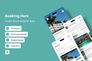 BookHere - Hotel Book Mobile App