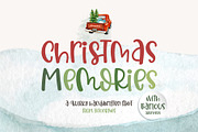 Christmas Memories-Handwritten font, a Handwritten Font by BitongType (Thumbnail 1 of 10)