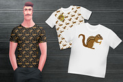 Chipmunk Forest Wildlife set, an Object Graphic by Nenilkime (Thumbnail 7 of 7)