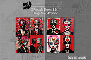 Whimsical Funky Love Scrapbook Pages, a Person Illustration by Digital Art Mahdiseño (Thumbnail 5 of 10)