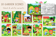 Garden clipart, patterns, designs, an Object Graphic by Lexi Claus (Thumbnail 5 of 11)