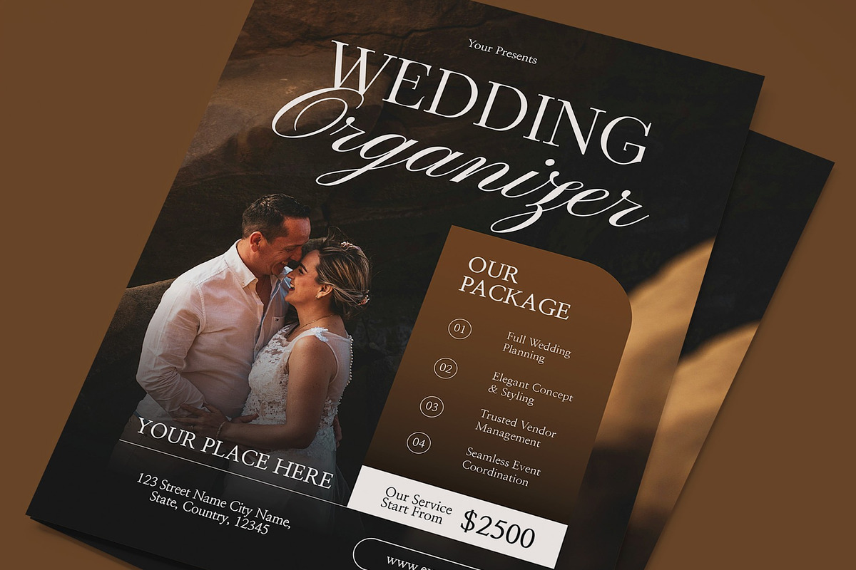 Wedding Organizer Flyer, a Flyer Template by graphicook (Photo 2 of 3)