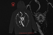 10 Bundle Dark Art Cat Wing Kitten, an Illustration by Morspective (Thumbnail 4 of 7)