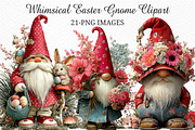 Whimsical Easter Gnome Clipart, an Illustration by Craft Nest (Thumbnail 1 of 10)