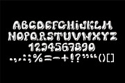 BUBBLE SILVER 3D FONT, a Handwritten Font by BonkiStudio (Thumbnail 2 of 4)