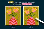 Paper brushes for Procreate, a Brush Add-On by seamless team (Thumbnail 3 of 9)