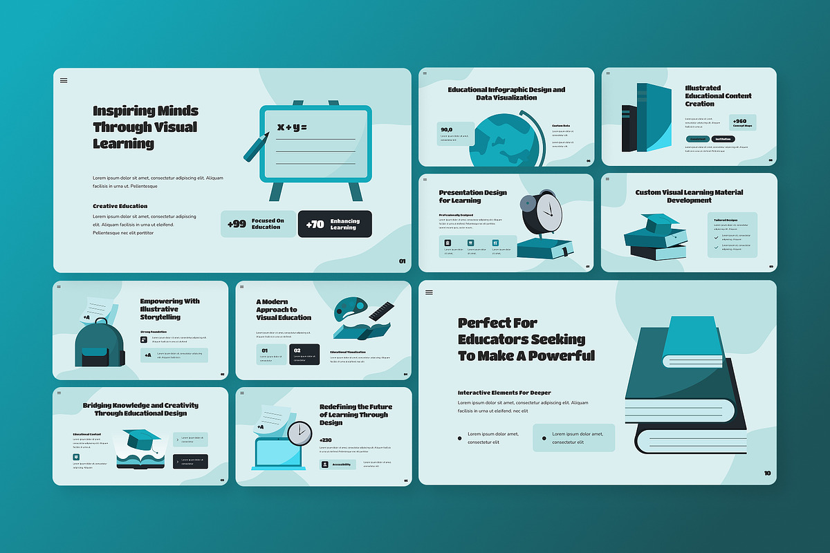 Education Infographic Google Slides, a Presentation Template by Antstheme (Photo 4 of 4)