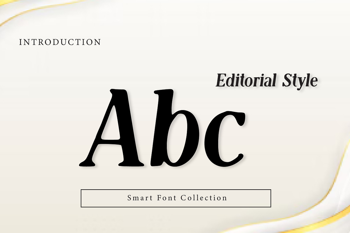 Editorial Style, a Sans Serif Font by Wow Magic (Photo 2 of 3)