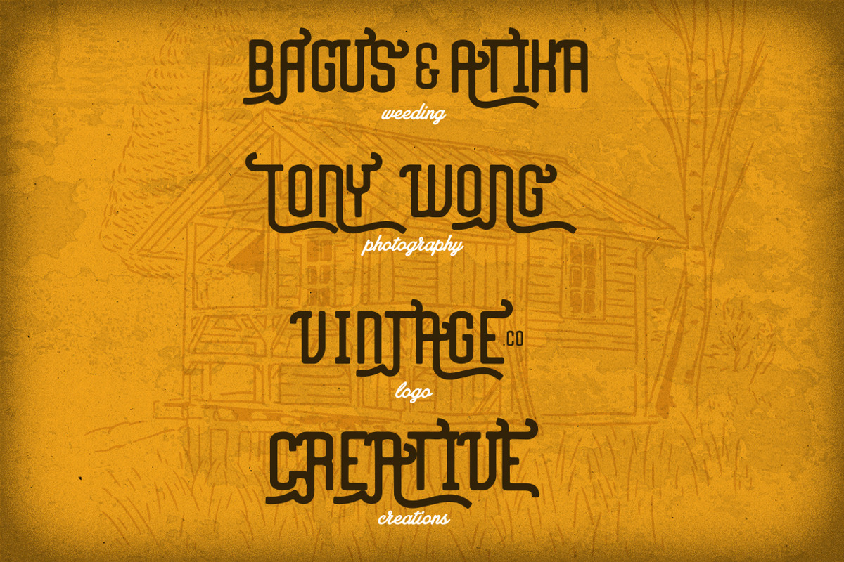 Jackline Typeface + Bonus preview 2