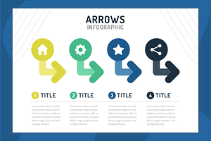 Arrows Infographic Template