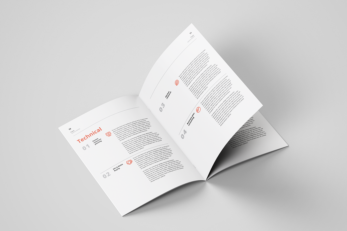 White Paper Template, a Brochure Template by azadcsstune (Photo 11 of 13)