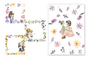 Happy mother's day, an Illustration by Love Watercolor Store (Thumbnail 7 of 9)