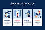 Cleaning Illustration Art Set, a Work Illustration by Creative Stall (Thumbnail 2 of 9)