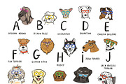 Dogs with Glasses, an Animal Illustration by GooseFrol (Thumbnail 5 of 17)