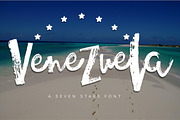 Venezuela - Dry brush font, a Symbol Font by Andrea De Oliveira (Thumbnail 3 of 7)