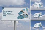 Billboard Mockup, an Advertising Mockup by HanaSaka_Studio (Thumbnail 1 of 5)