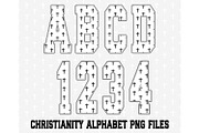 Christian Faith Alphabet PNG Bundle, an Object Graphic by RETROVIBZDESIGNS (Thumbnail 7 of 10)