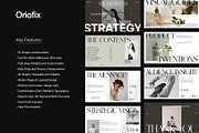 Business Strategy Presentation, a Presentation Template by Oriofix (Thumbnail 2 of 11)
