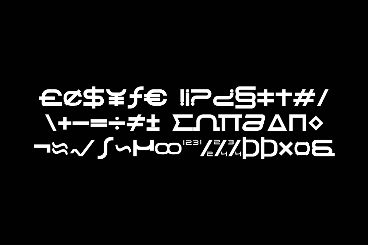 Visconti - Futuristic Font, a Sans Serif Font by Iqsiart Studio (Photo 6 of 9)