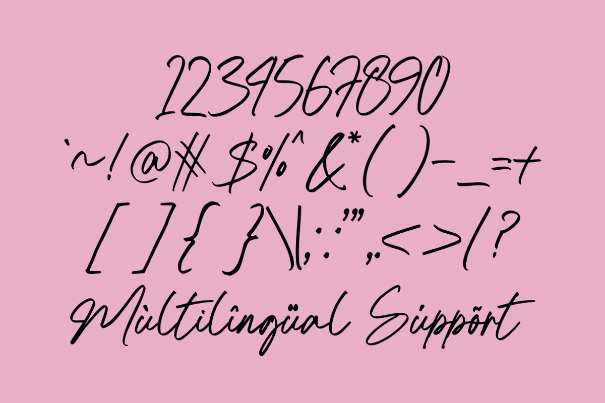 Entahyo -Script Font, a Script Font by GFRcreative (Photo 3 of 4)