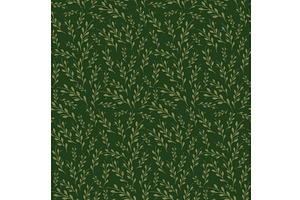 Seamless green botanical leaf, a Texture Illustration by okskukuruza