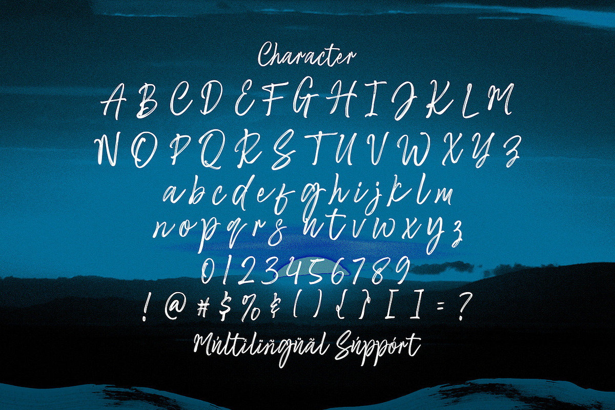 Sayodies - Handbrush Script Font, a Script Font by StringLabs (Photo 9 of 10)