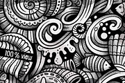 SEALIFE Graphic Doodle Illustration, a Seasonal Illustration by BALABOLKA (Thumbnail 2 of 3)
