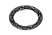 Hand Drawn Oval Scribble Frames, an Illustration by Gfx_Store (Thumbnail 29 of 51)