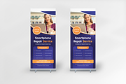 Smartphone Repair Roll Up Banner, a Print Template by Annora Studio (Thumbnail 4 of 5)