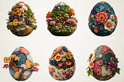 Whimsical Easter Egg and Nature PNG, an Illustration by RobertsArt (Thumbnail 3 of 5)