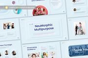 Neumorphism Multipurpose Slides, a Presentation Template by Antstheme (Thumbnail 1 of 2)