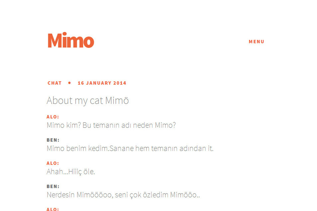 Mimo - Clean Tumblr Theme, a Websites & App Template by mselmany (Photo 4 of 5)