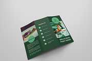 Fast Food Tri-fold Brochures, a Brochure Template by UNIK Agency (Thumbnail 9 of 15)