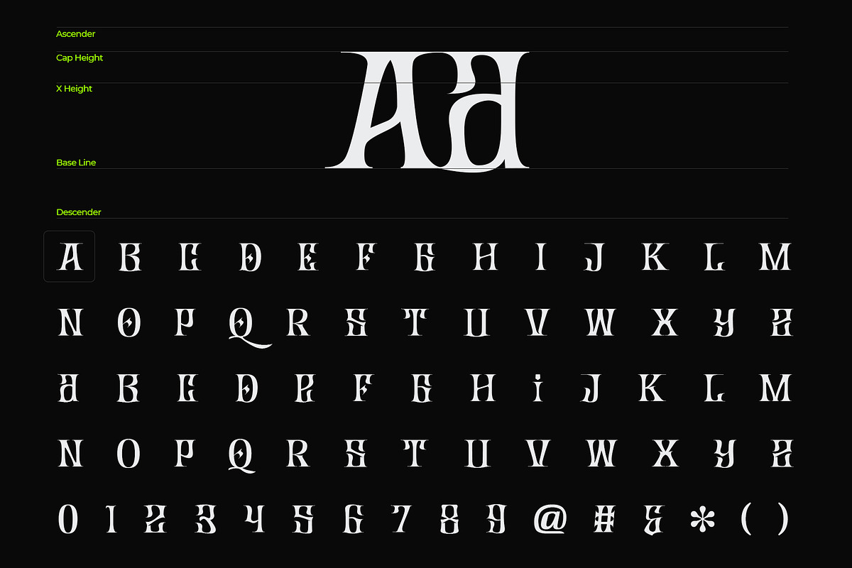 Elvaqir Rock and Roll Typeface, a Font by Designsation (Photo 9 of 10)