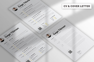 Simple Resume And Cover Latter