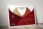 Certificate Word | PSD | AI, a Stationery Template by Curve Design (Thumbnail 1 of 5)
