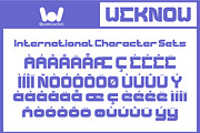 Recorded Intelligence font, a Sans Serif Font by weknow (Thumbnail 8 of 8)
