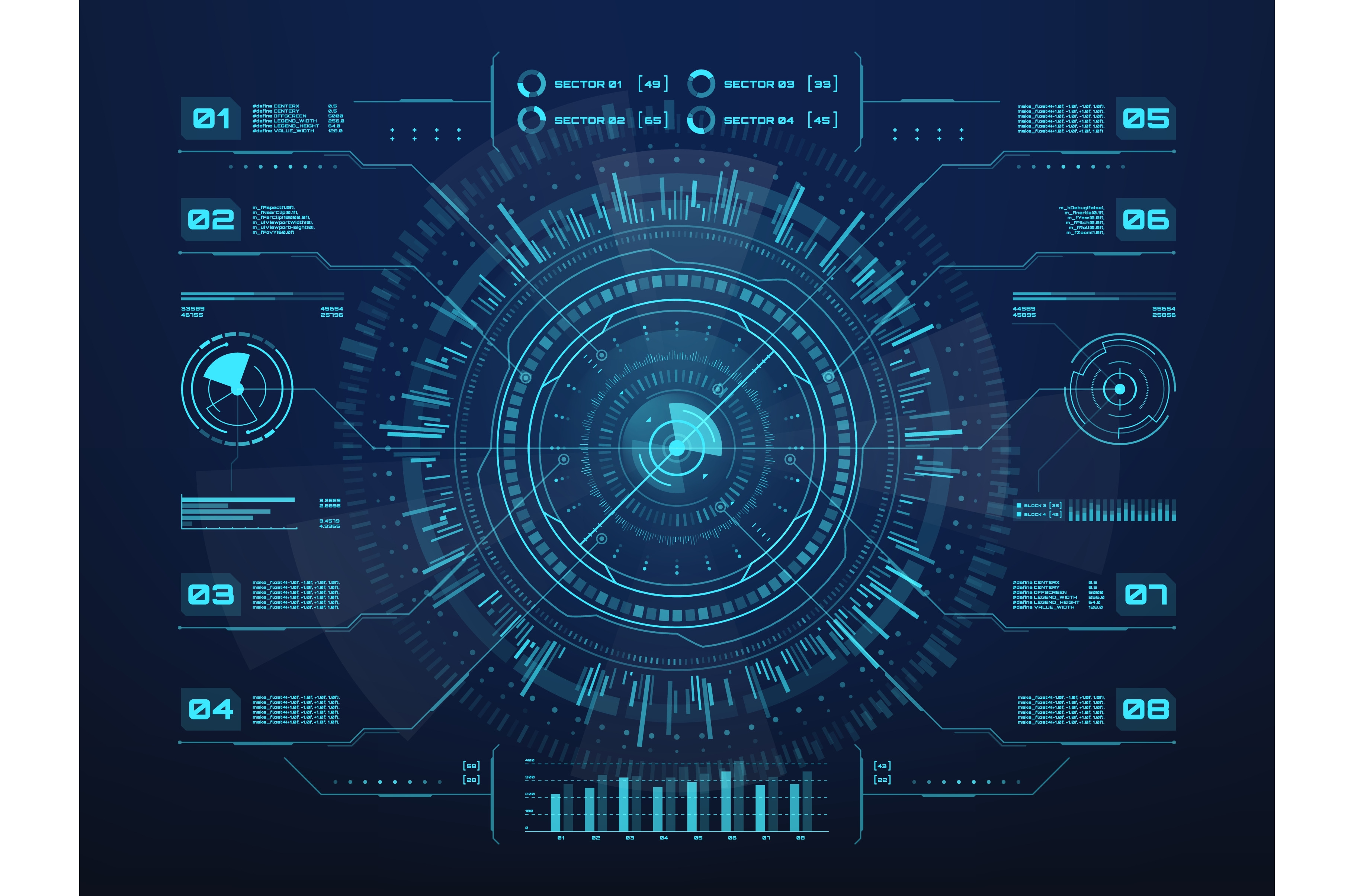 Futuristic infographics, a Technology Illustration by Vector Tradition ...