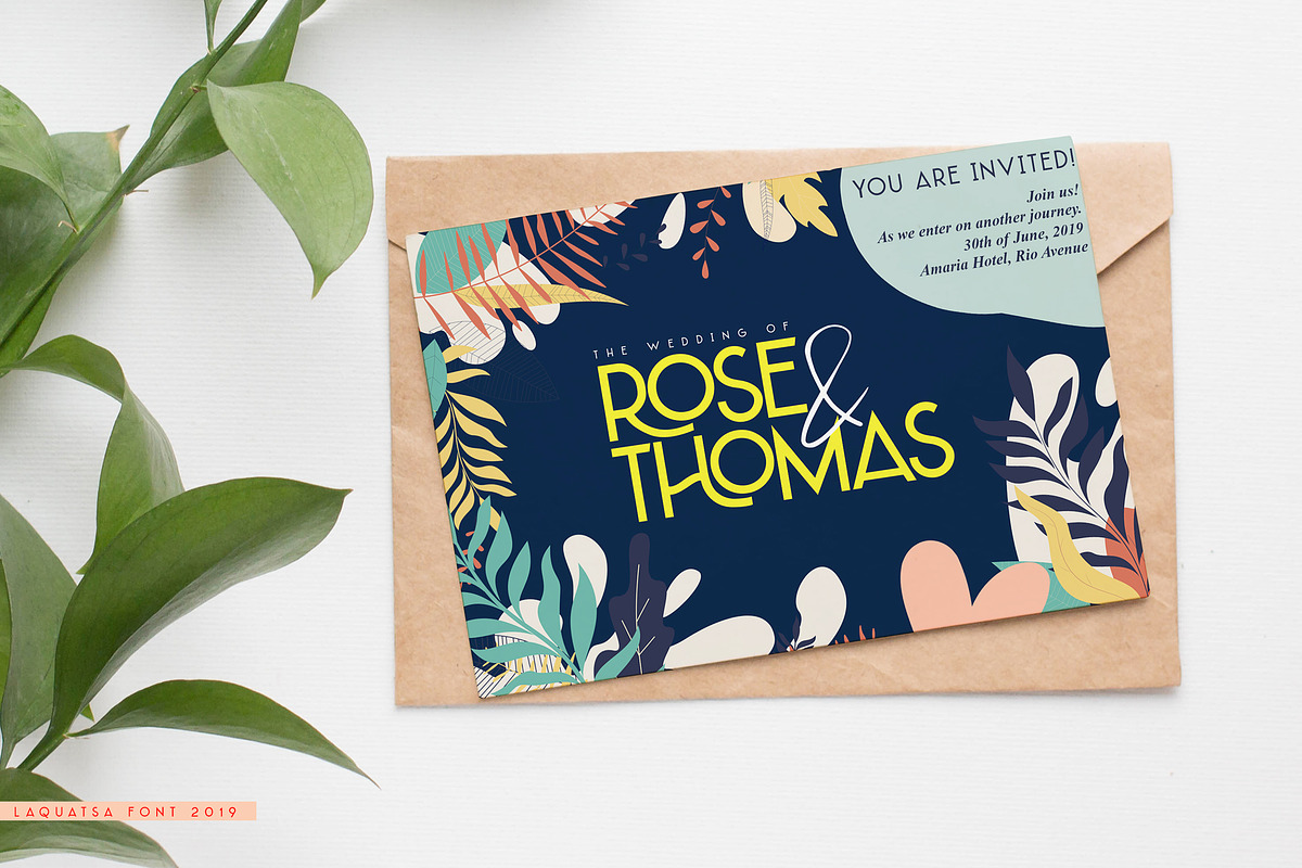 Laquatsa | Modern Sans Serif, a Sans Serif Font by Ryn Pojas (Photo 7 of 11)