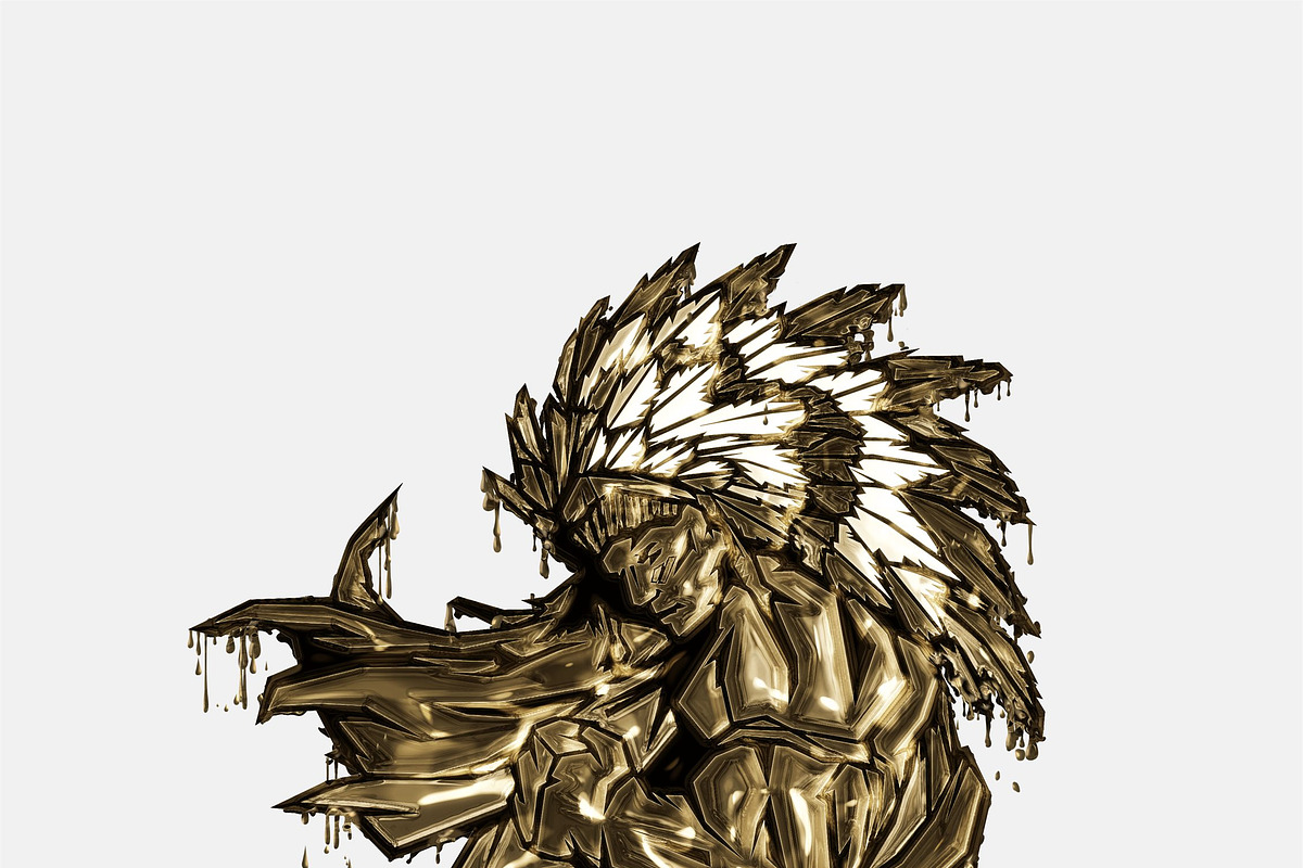 Dripping Gold Photoshop Action, an Action Add-On by Sevenstyles (Photo 11 of 16)