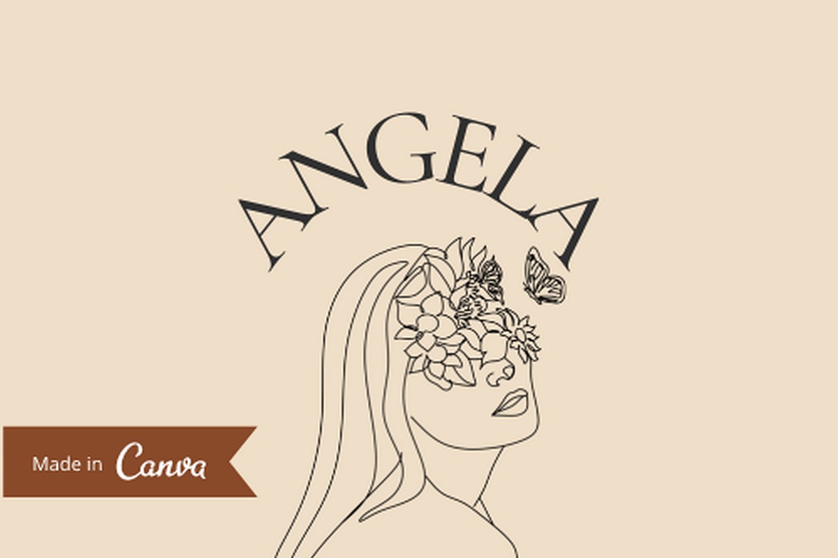 6 Beauty CANVA Logos, a Branding & Logo Template by velychko.ua (Photo 4 of 10)