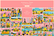 Autumn Time 1 - 199 AI illustrations, a Seasonal Illustration by Pundateam (Thumbnail 2 of 7)