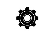Gear & Cogwheel Silhouette Vector Bu, an Illustration by jahid234 (Thumbnail 10 of 51)