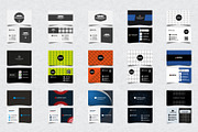 250 Business Card Vector Templates, a Business Card Template by Bobboz Store (Thumbnail 2 of 18)
