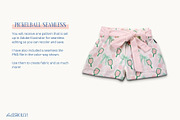 Pickleball Repeat Pattern Pink, a Pattern Graphic by Hello Holly Studio (Thumbnail 3 of 10)