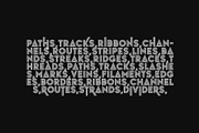 Striped Headline Font, a Symbol Font by artyway (Thumbnail 4 of 6)